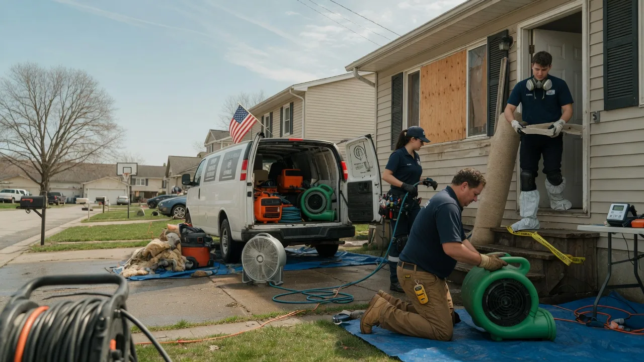 Water Damage Restoration in Ladd, IL near me